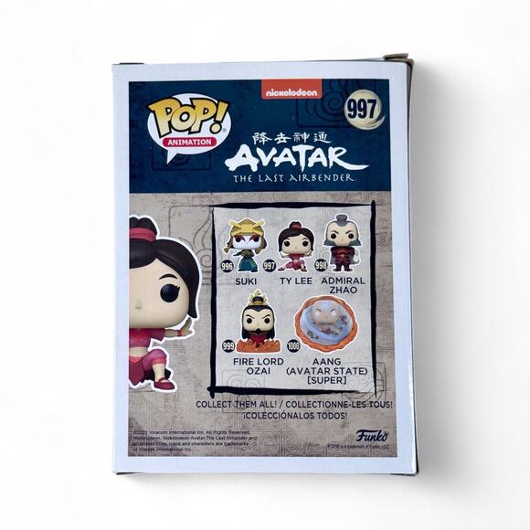 Funko Pop Unopened Ty Lee 997 Nickelodeon Avatar the Last Airbender Vinyl Figure - Picture 3 of 8